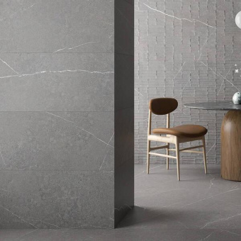 ARGENTA CAPRI DARK RECT MAT 120X120