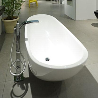 ВАННА ИЗ ИСКУССТВЕННОГО КАМНЯ FLAMINIA IO 165Х70 СМ, WHITE (IO70SM)