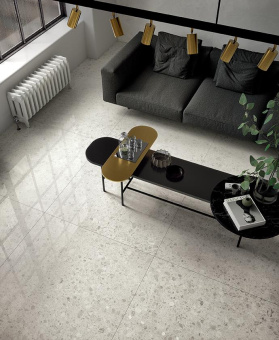 FONDOVALLE SHARDS LARGE WHITE GLOSSY 120X120
