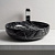 КЕРАМИЧЕСКАЯ РАКОВИНА 45 СМ CIELO SHUI, ЧЕРНЫЙ МРАМОР (SHBA45-NQ)