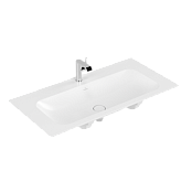 РАКОВИНА ВСТРАИВАЕМАЯ 100Х50 VILLEROY&BOCH FINION, STONE WHITE (4164A2RW)