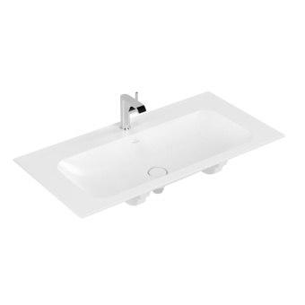 РАКОВИНА ВСТРАИВАЕМАЯ 100Х50 VILLEROY&BOCH FINION, STONE WHITE (4164A2RW)