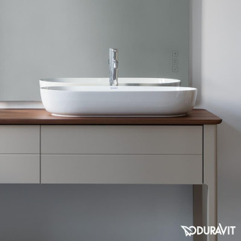 КЕРАМИЧЕСКАЯ РАКОВИНА 80 СМ DURAVIT LUV (0379800000)