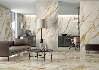 LEA CERAMICHE SLIMTECH SYNESTESIA GOLDEN BORG SMOOTH LSXS510 60X120