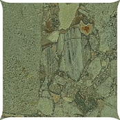 ARCANA BLACK&CREAM CHECKERS STARRY GREEN GIADA 24,3X24,3