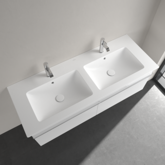 РАКОВИНА 130Х50 VILLEROY&BOCH VENTICELLO, STONE WHITE (4111DLRW)