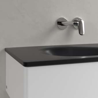 РАКОВИНА ВСТРАИВАЕМАЯ 80Х50 VILLEROY&BOCH ANTAO, PURE BLACK (4A7583R7)