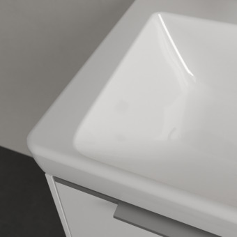 РАКОВИНА 55Х44 VILLEROY&BOCH SUBWAY 3.0, WHITE ALPIN (4A70F401)