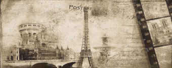 CERAMIKA KONSKIE POST CARD BEIGE GLASS 20X50