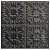 Фото плитки REALONDA TIN TILES TILE BLACK 44,2Х44,2 из коллекции REALONDA TIN TILES 