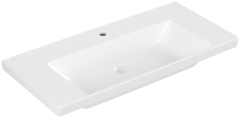 РАКОВИНА 100Х47 VILLEROY&BOCH SUBWAY 3.0, STONE WHITE (4A70A2RW)