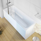 ВАННА ИЗ ЛИТОГО АКРИЛА RAVAK CHROME 150Х70 СМ, БЕЛАЯ (C721000000)