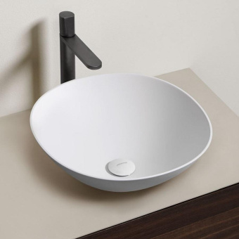 РАКОВИНА НАКЛАДНАЯ 45 СМ ANTONIO LUPI VELO, БЕЛЫЙ (VELOTONDO45 BIANCO)