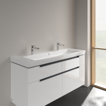 РАКОВИНА 130Х47 VILLEROY&BOCH SUBWAY 2.0, WHITE ALPIN (7176D201)