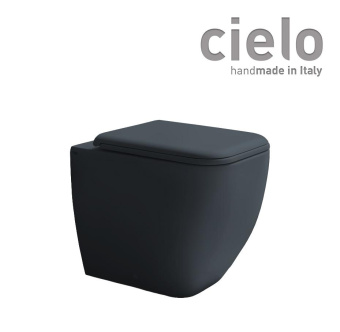 УНИТАЗ НАПОЛЬНЫЙ CIELO SHUI COMFORT, ТЕМНО-СЕРЫЙ (SHCOVA-BA)