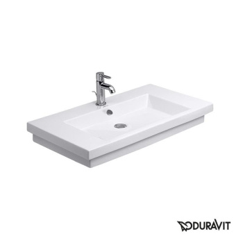 КЕРАМИЧЕСКАЯ РАКОВИНА ШЛИФОВАННАЯ 80 СМ DURAVIT 2ND FLOOR (0491800027)