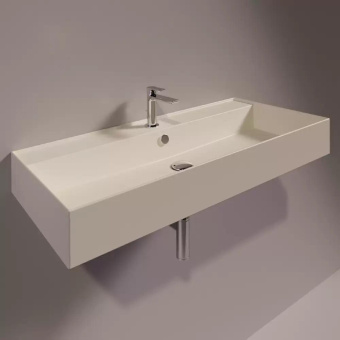 КЕРАМИЧЕСКАЯ РАКОВИНА 101 CМ SIMAS AGILE, MATTE SABBIA (AG 101)