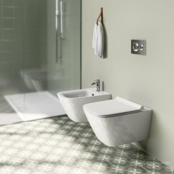 ПОДВЕСНОЙ БЕЗОБОДКОВЫЙ УНИТАЗ CATALANO GREEN NEWFLUSH, BIANCO LUCIDO (1VS55RGR00)