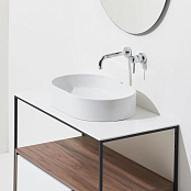 КЕРАМИЧЕСКАЯ РАКОВИНА 60 СМ SIMAS FOLIO, БЕЛЫЙ (FO02)