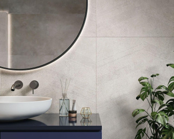 PARADYZ SILKDUST LIGHT BEIGE RECT DEKOR 59,8X119,8X1