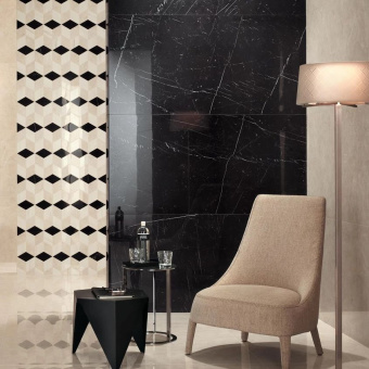 ATLAS CONCORDE MARVEL STONE NERO MARQUINA LAPP. AZRM 60X60X0,9