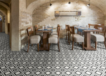 MAINZU CERAMICA BELFAST BLACK 20X20