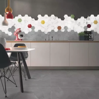 ALMERA CERAMICA PEAK T60051PL2 DARK GREY 60X60