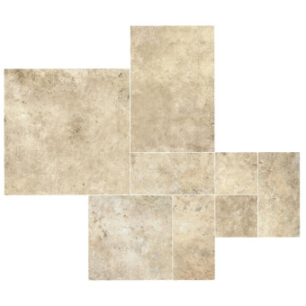 ATLAS CONCORD AIX BLANC TUMBLED MULTIFORMATO KIT THICK 0,9 SM A04X