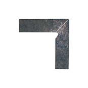 PARADYZ KLINKIER VIANO ANTRACITE COKOL DWUELEMENTOWY PRAWY 8.1x30*2