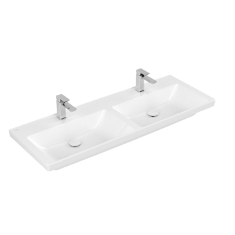 РАКОВИНА 130Х47,5 VILLEROY&BOCH SUBWAY 3.0, WHITE ALPIN (4A71D101)