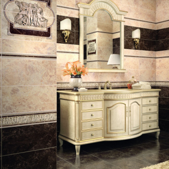 ІНТЕРКЕРАМА EMPERADOR ДЕКОР КОРИЧНЕВИЙ / Д 66 031