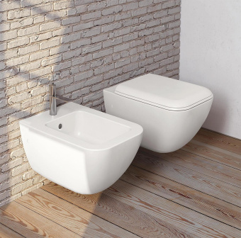УНИТАЗ ПОДВЕСНОЙ БЕЗОБОДКОВЫЙ CIELO SHUI COMFORT, WHITE (SHCOVSK)