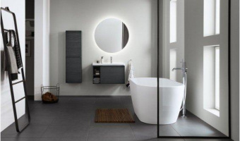 ВАННА КАМЕННАЯ DURAVIT D-NEO 160Х75 СМ, БЕЛАЯ (700486000000000)
