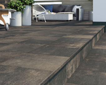 PARADYZ SCANDIANO STOPNICA NAROZNA BROWN 33X33