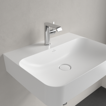 РАКОВИНА НАКЛАДНАЯ 60Х47 VILLEROY&BOCH FINION, STONE WHITE (416864RW)