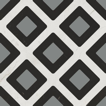 FIORANESE MARMOREA INTENSA DECO VAGUE GREY CM5203R 20X20