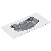 КЕРАМИЧЕСКАЯ РАКОВИНА 100Х50 СМ CATALANO EDITION, ARGENTO-BIANCO (1100EDBA)