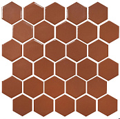 KOTTO HEXAGON H 6009 BROWN 29,5X29,5X0,9