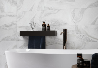 GOLDEN TILE FUSION GRAY RECT 60X60X1