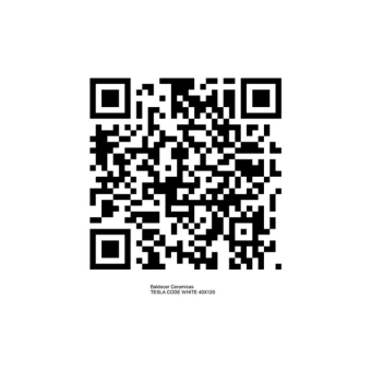 BALDOCER TESLA CODE WHITE RECT 40X120