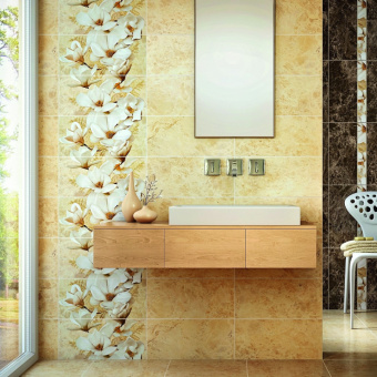 ІНТЕРКЕРАМА EMPERADOR ДЕКОР КОРИЧНЕВИЙ / Д 66 031