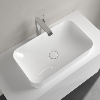 РАКОВИНА НАКЛАДНАЯ 60Х35 VILLEROY&BOCH FINION, WHITE ALPIN (414361R1)
