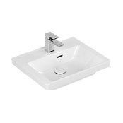 РАКОВИНА 50Х40 VILLEROY&BOCH SUBWAY 3.0, WHITE ALPIN (4370FF01)