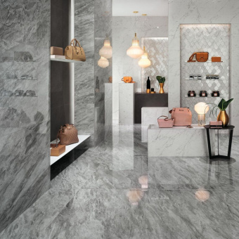 ATLAS CONCORDE MARVEL STONE BARDIGLIO GREY LAPPATO AZRW 45X90X0,9