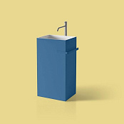 НАПОЛЬНАЯ РАКОВИНА ANTONIO LUPI FUSTO, СИНИЙ (FUSTO MIRTILLO)