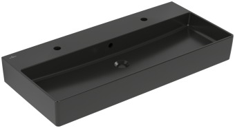 РАКОВИНА ПОДВЕСНАЯ 100Х47 VILLEROY&BOCH MEMENTO 2.0, EBONY (4A221LS5)