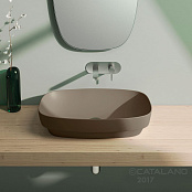 КЕРАМИЧЕСКАЯ РАКОВИНА 65 СМ CATALANO GREEN LUX, КОРИЧНЕВАЯ (165AGRLXMS)