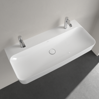 РАКОВИНА ПОДВЕСНАЯ 100Х47 VILLEROY&BOCH FINION, WHITE ALPIN (4168A1R1)