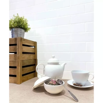 MAYOLICA IBIZA WHITE 7,5X22,5