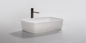 РАКОВИНА НАКЛАДНАЯ 61 СМ ANTONIO LUPI BLOOM, БЕЛЫЙ (BLOOM BIANCO)